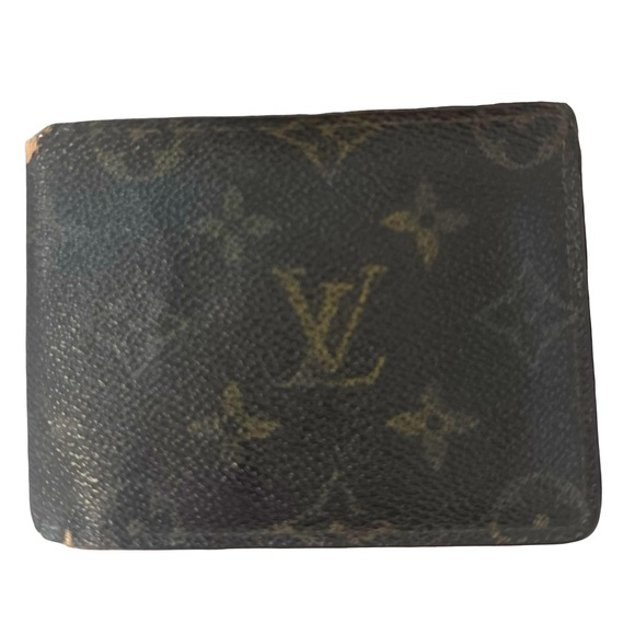 Louis Vuitton Vintage Bifold Mens ID/Card Wallet - Picture 1 of 10